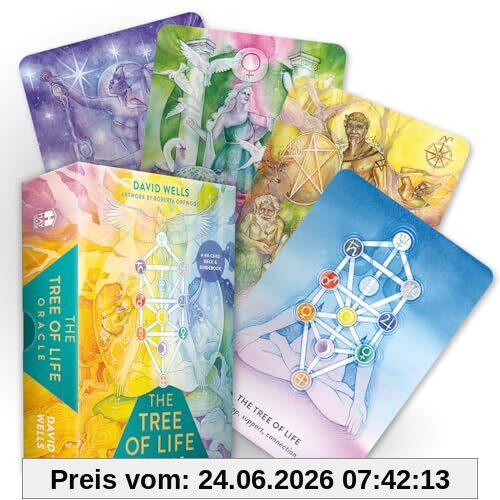 David Wells The Tree Of Life Oracle, A 44-Card Deck And Guidebook