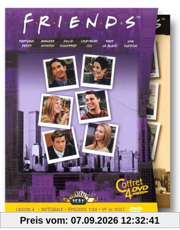 Friends - L'Intégrale Saison 4 - Édition 4 DVD [FR Import]