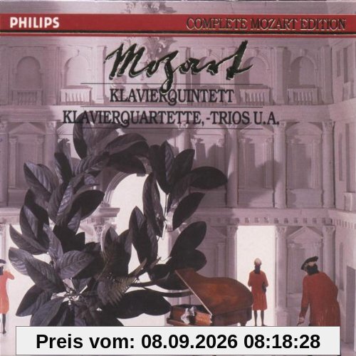 Die vollständige Mozart-Edition Vol. 14 (Klavierquintett, Klavierquartette, -trios u.a.)