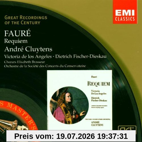 De Los Angeles Great Recordings Of The Century - Faure (Requiem)