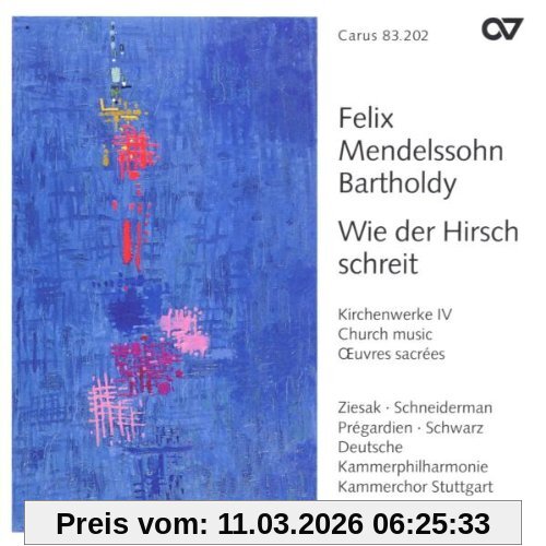 Ruth Ziesak Kirchenwerke Vol. 4 (Wie Der Hirsch Schreit)