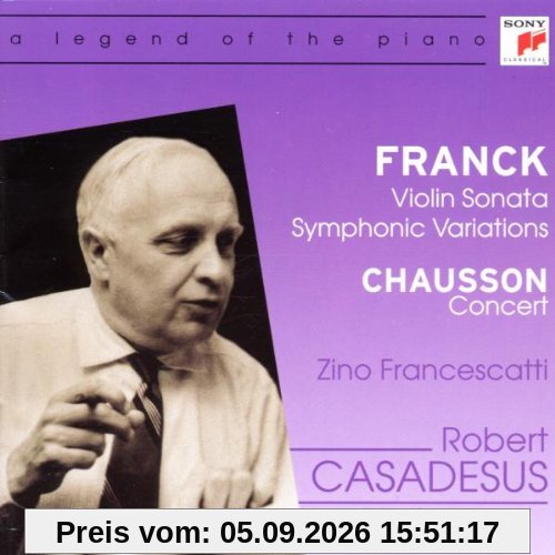 Casadesus/Franck,Chausson