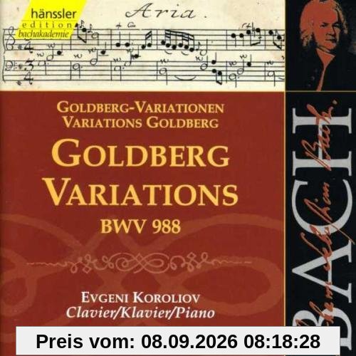 Edition Bachakademie Vol. 112 (Goldberg-Variationen)