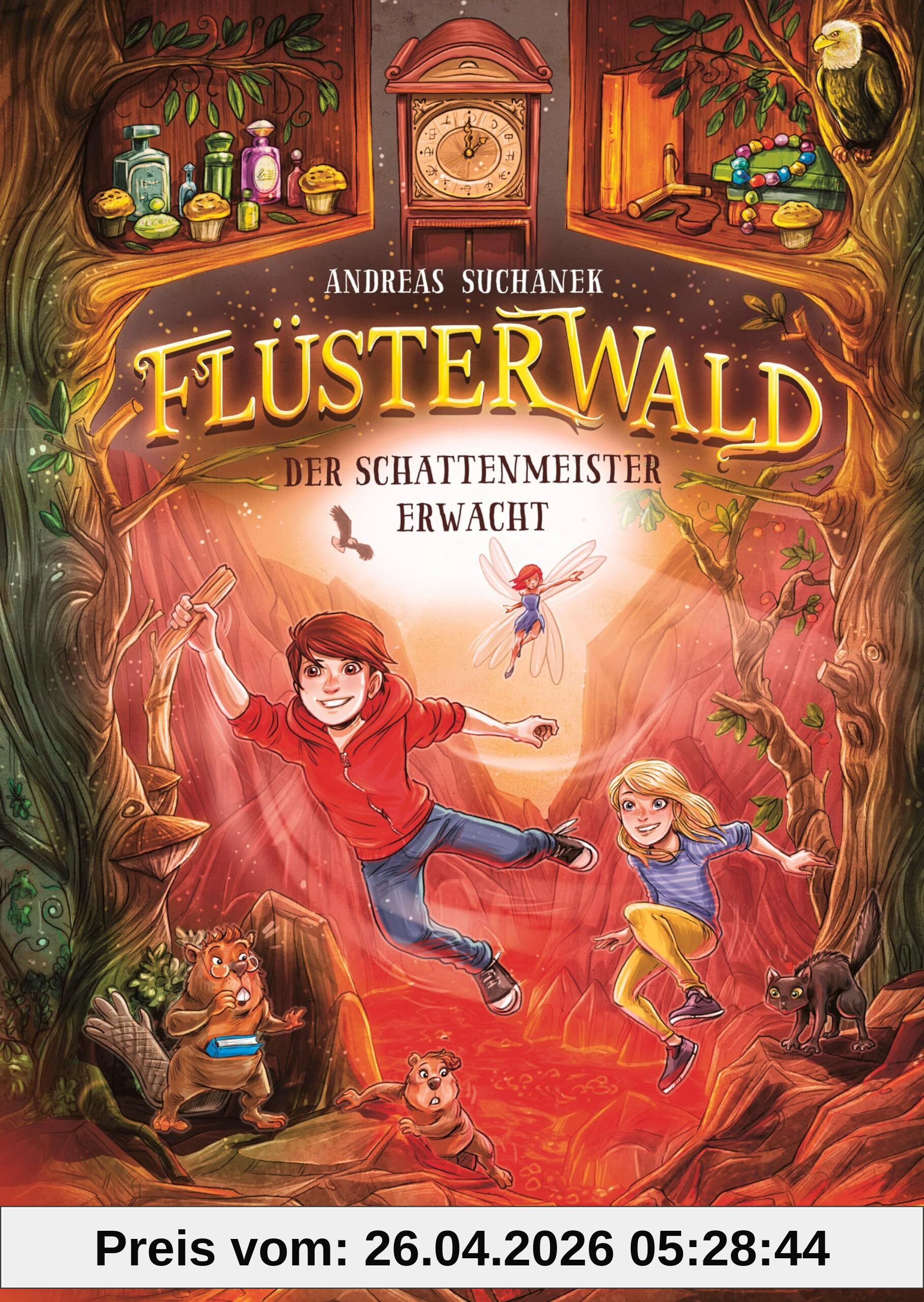 Flüsterwald - Der Schattenmeister erwacht: Das spannende Staffelfinale! (Flüsterwald, Staffel I, Bd. 4)