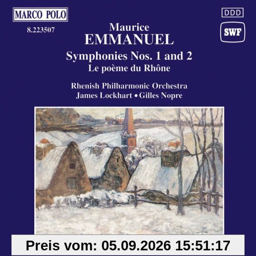 Sinfonien 1+2/le Poeme du Rh.