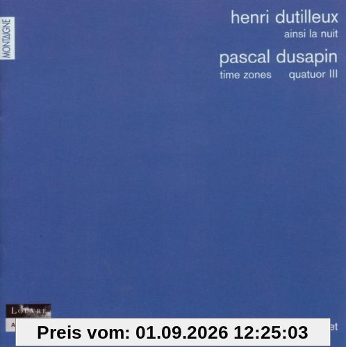 Arditti String Quartet Edition Vol. 16 (Dutilleux / Dusapin)