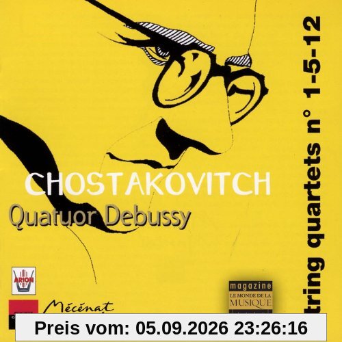 Streichquartette Vol.3 (Nr.1,5 & 12)