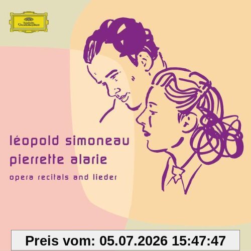 Léopold Simoneau Recitals/Lieder