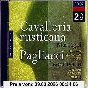 Lorengar Leoncavallo, I Pagliacci/Mascagni, Cavalleria Rusticana (Gesamtaufnahme(ital.))