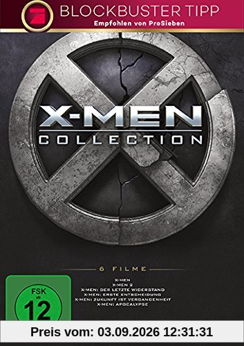 X-MEN 1-6 BOXSET Region Code 2 [6 DVDs]