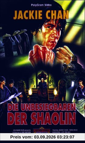 Die Unbesiegbaren der Shaolin [VHS]
