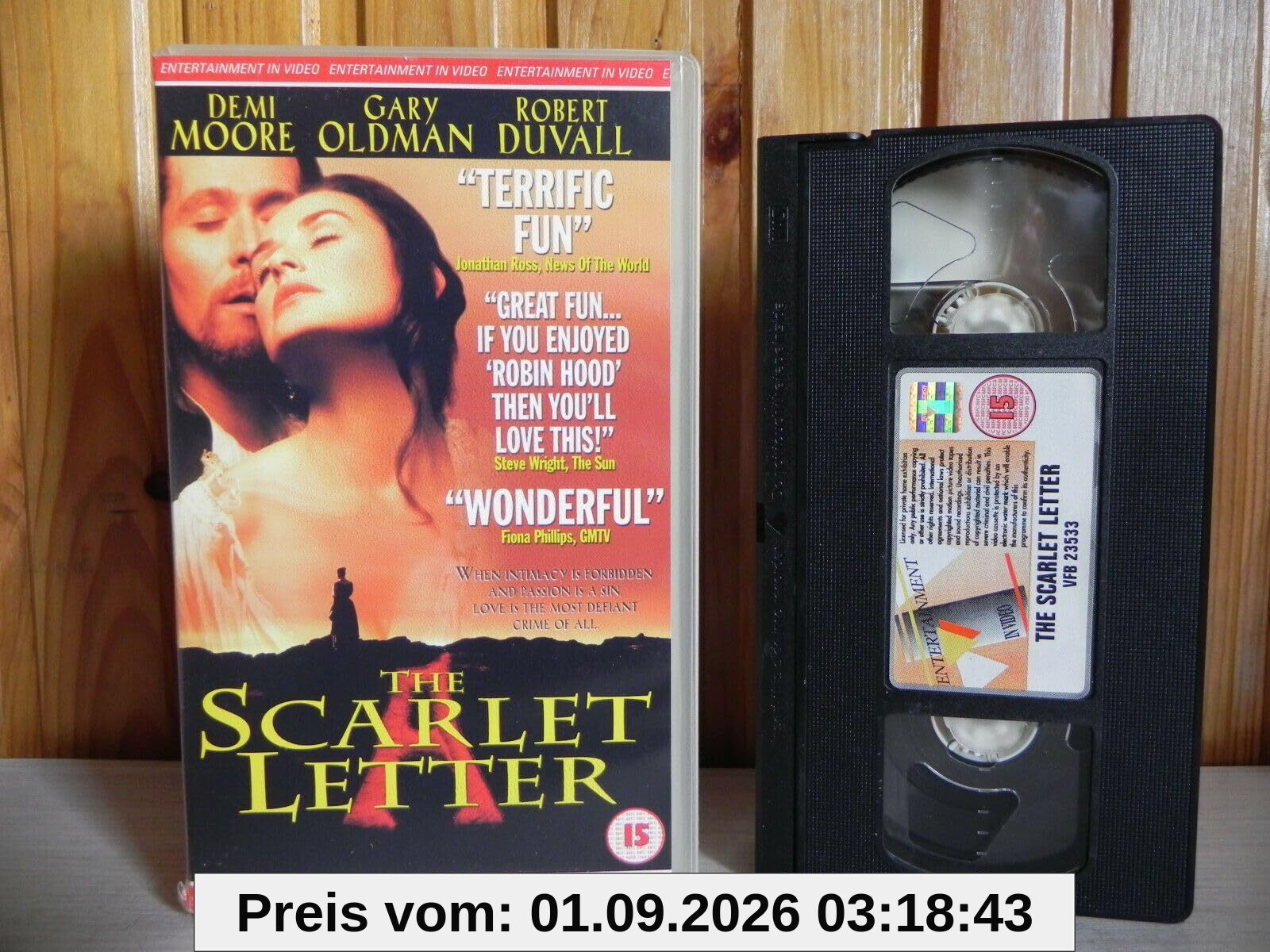 Scarlet Letter [VHS] [UK Import]