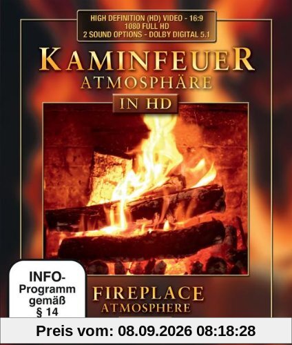 Kaminfeuer Atmosphäre in HD [Blu-ray]