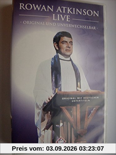 Rowan Atkinson - Live [VHS]