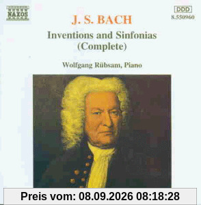 Bach: Inventionen und Sinfonien Rübsam