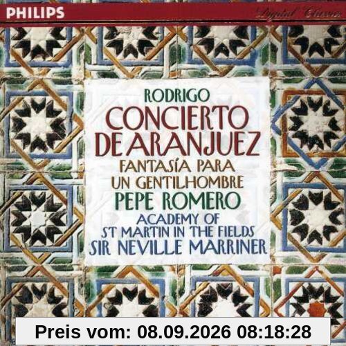 Rodrigo,Pepe: Concierto de Aranjuez [Fantasia Para un Gentilhombre]