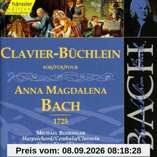 Edition Bachakademie Vol. 136 (Clavier-Büchlein für Anna Magdalena Bach)