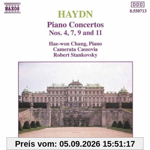 Haydn Klavierkonzert 4, 7, 9 und 11 Stan