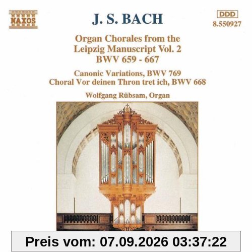 J.S. Bach: Orgelchoräle BWV 659-668, 769