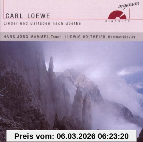 Hans Jörg Mammel Lieder Und Balladen Nach Goethe