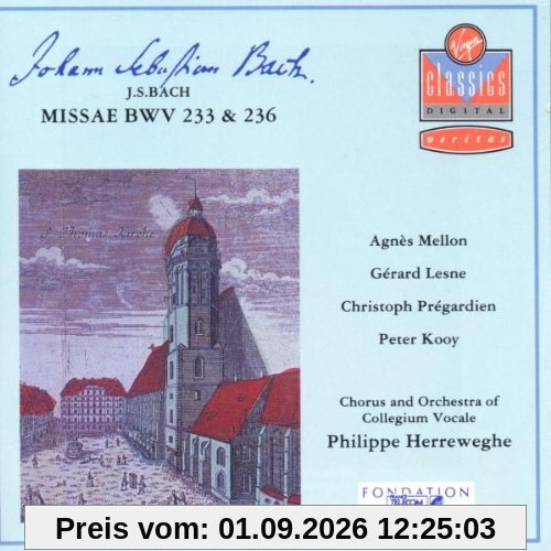 Messen BWV 233 und 236