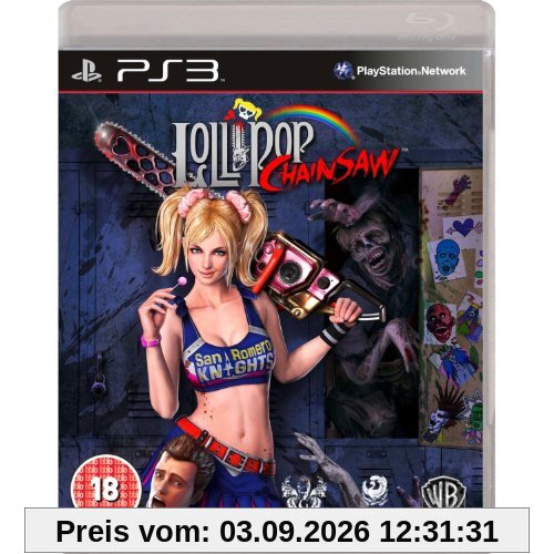 NEW & SEALED! Lollipop Chainsaw Sony Playstation 3 PS3 Game UK PAL