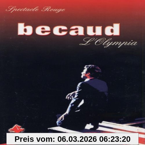 Gilbert Bécaud Gilbert Becaud - L'Olympia, Spectacle Rouge