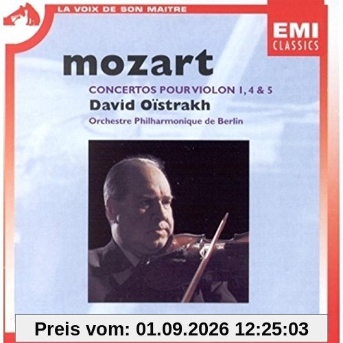 Concertyos Pour Violon 1, 4 & 5