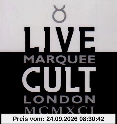 the Cult Live Cult - Marquee London Mcm