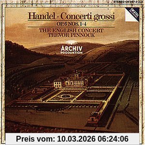 unbekannt Händel, Concerti Grossi Op. 6, 1-4