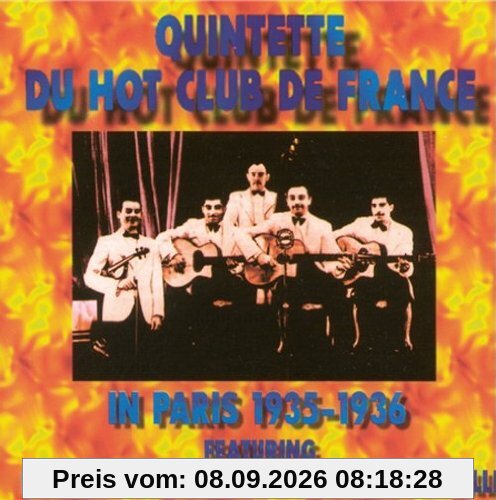 Quintette of the Hot Club of France in Paris 1935/6