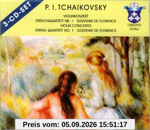 Violinkonzert d-Dur & Streichquartett & Souvenir de Florence