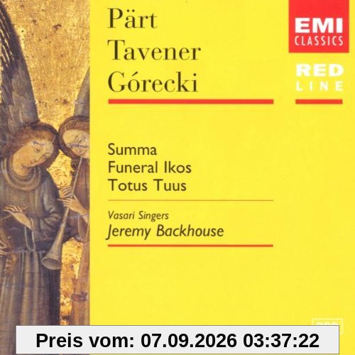 Red Line - Pärt / Tavener / Gorecki / Ridout (Chorwerke)