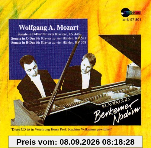 Mozart Sonaten Für 2 Klaviere