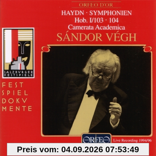 Haydn Sinfonien 103 und 104 Vegh