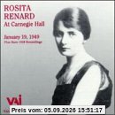 Carnegie Hall Recital : Bach, Chopin, Mendelssohn,
