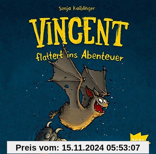 Vincent flattert ins Abenteuer: CD Standard Audio Format, Lesung