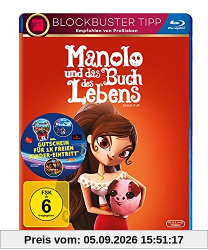 Manolo und das Buch des Lebens (Blu-ray)