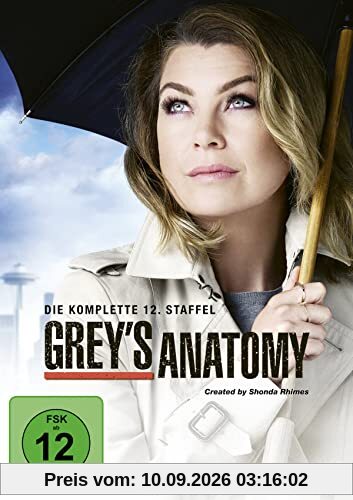 Grey's Anatomy - Die komplette zwölfte Staffel [6 DVDs]