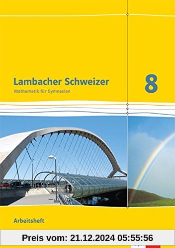 Lambacher Schweizer - Ausgabe für Baden-Württemberg / Arbeitsheft plus Lösungsheft 8. Schuljahr