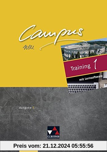 Campus C - neu / Gesamtkurs Latein in drei Bänden: Campus C - neu / Campus C Training mit Lernsoftware 1 - neu: Gesamtku