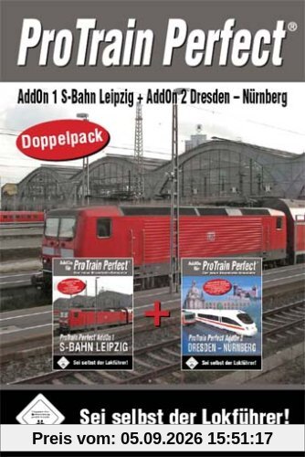 Train Simulator - Pro Train Perfect Doppelpack S-Bahn Leipzig / Dresden - Nürnberg
