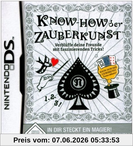 Know-how der Zauberkunst: Verblüffe deine Freunde mit faszinierenden Tricks! (inkl. Spielkarten)