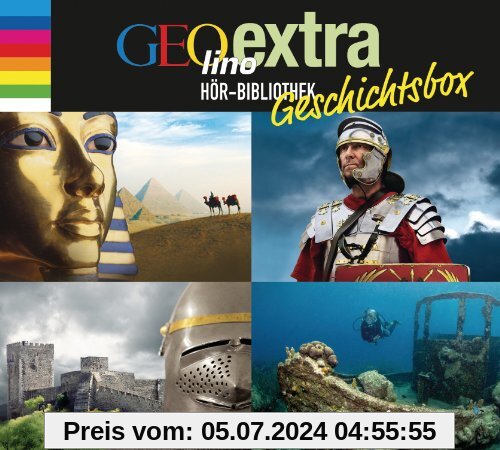 GEOlino extra Hör-Bibliothek - Geschichtsbox -: Abenteuer Geschichte - Zeitreisen in die Vergangenheit; Das Mittelalter 