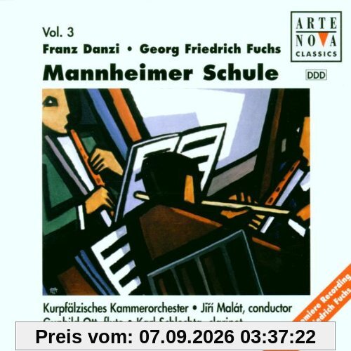 Mannheimer Schule Vol. 3 (Danzi / Fuchs)