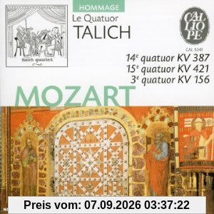 Quatuors 14,15 & 3 (KV.387/421/156)