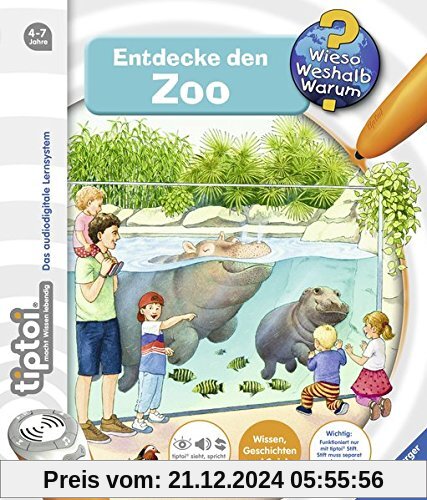 tiptoi® Entdecke den Zoo (tiptoi® Wieso? Weshalb? Warum?, Band 20)