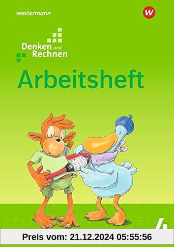 Denken und Rechnen - Allgemeine Ausgabe 2017: Arbeitsheft 4