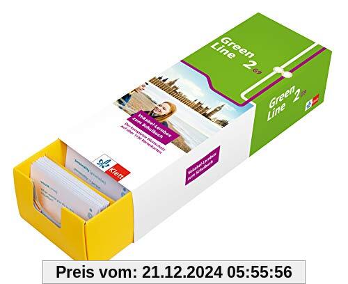 Klett Green Line 2 G9 (Ausgabe ab 2019) Klasse 6 Vokabel-Lernbox zum Schulbuch: Englisch passend zum Lehrwerk üben