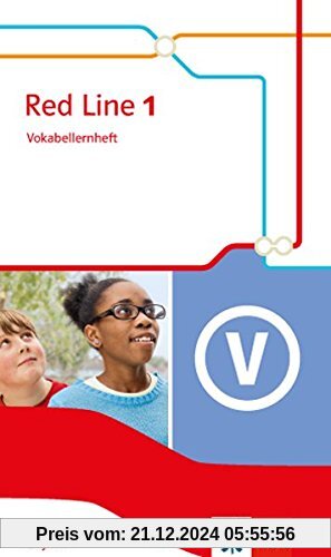 Red Line / Ausgabe für Bayern ab 2017: Red Line / Vokabellernheft 1: Ausgabe für Bayern ab 2017